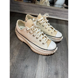 Converse Run Star Hike Ox Triple Whiteout Vintage Platform Two-tone Wmns 9